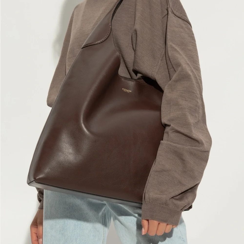 Coach Dark Brown Brooklyn 39 Shoulder Bag - Picture 6 of 8